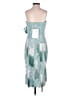 Mac Duggal 100% Polyester Teal Cocktail Dress Size 4 - photo 2
