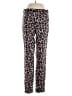 H&M Animal Print Black Casual Pants Size 4 - photo 1