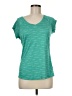Nike 100% Polyester Teal Short Sleeve T-Shirt Size M - photo 1