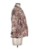 Chico's Animal Print Pink Blazer Size Med (1) - photo 4