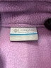 Columbia 100% Polyester Color Block Purple Track Jacket Size 14 - 16 - photo 3