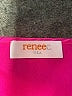 Renee C. Solid Pink Cocktail Dress Size M - photo 7