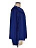 Ann Taylor LOFT 100% Polyester Blue Long Sleeve Blouse Size M - photo 4