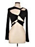 Shein Black Long Sleeve Top Size L - photo 1