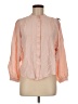 Worthington 100% Rayon Orange Long Sleeve Blouse Size M - photo 1