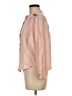 Worthington 100% Rayon Orange Long Sleeve Blouse Size M - photo 5