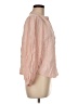 Worthington 100% Rayon Orange Long Sleeve Blouse Size M - photo 4