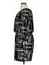 AB Studio Graphic Black Casual Dress Size XL - photo 5