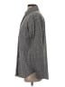Athleta Tweed Gray Long Sleeve Button-Down Shirt Size XS - photo 5