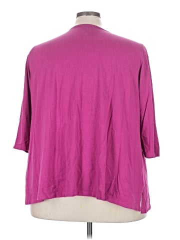 Woman Within 3/4 Sleeve T-Shirt (view 2)