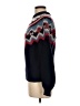 J.Crew Chevron-herringbone Blue Pullover Sweater Size M - photo 5