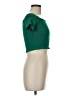 Ambiance 100% Rayon Green Short Sleeve Top Size M - photo 4