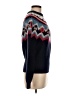 J.Crew Chevron-herringbone Blue Pullover Sweater Size M - photo 4