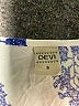 Devi Blue 3/4 Sleeve Top Size S - photo 7