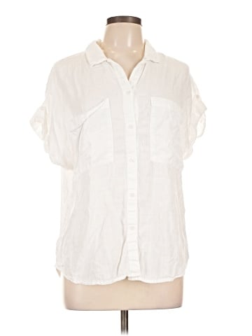 SNEAK PEEK Short Sleeve Blouse (view 1)