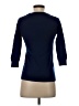 J.Crew 100% Wool Blue 3/4 Sleeve T-Shirt Size XS - photo 2