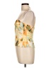 PrettyLittleThing 100% Polyester Yellow Sleeveless Top Size 10 - photo 5