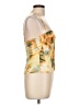 PrettyLittleThing 100% Polyester Yellow Sleeveless Top Size 10 - photo 4
