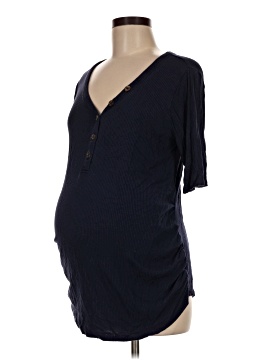 Isabel Maternity Short Sleeve Henley