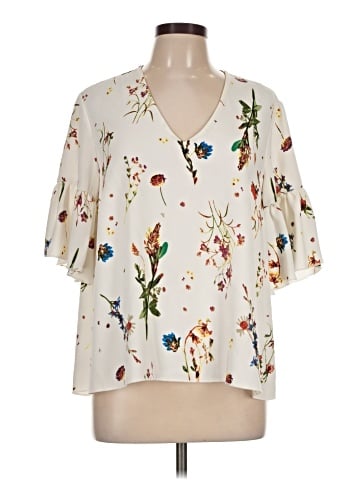 CATHERINE Catherine Malandrino 3/4 Sleeve Blouse (view 1)
