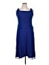 Alex Evenings Blue Casual Dress Size 14 - photo 1