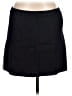 Gap 100% Cotton Solid Black Denim Skirt Size 32 waist - photo 1