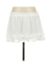 Unbranded 100% Polyester Solid White Casual Skirt Size 4 - photo 1