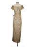Xscape Metallic Gold Cocktail Dress Size 4 (petite) - photo 2
