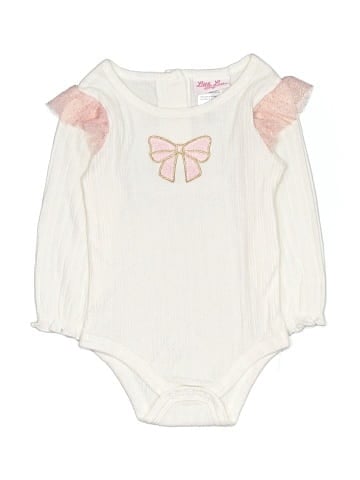 Little Lass Long Sleeve Onesie (view 1)