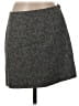 Theory 100% Polyester Chevron-herringbone Gray Casual Skirt Size 4 - photo 1