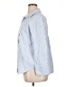 Zara Stripes Blue 3/4 Sleeve Button-Down Shirt Size XL - photo 5