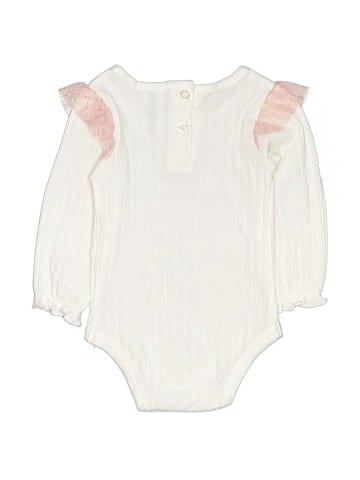Little Lass Long Sleeve Onesie (view 2)