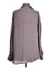 Free People 100% Polyester Gray Long Sleeve Blouse Size XS - photo 2