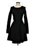 Lulus Solid Black Casual Dress Size S - photo 1