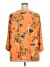 Attitudes by Renee Orange 3/4 Sleeve Blouse Size 3X - photo 2
