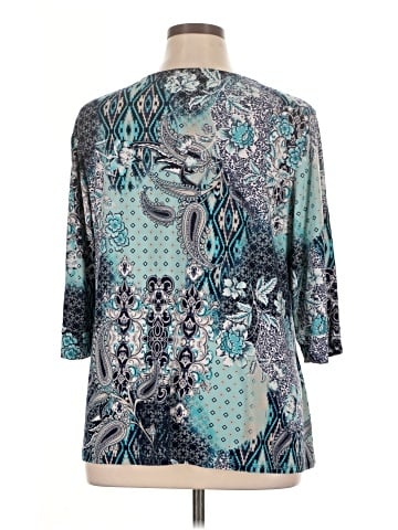 Southern Lady 3/4 Sleeve Blouse (view 2)