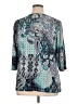 Southern Lady Teal 3/4 Sleeve Blouse Size XL - photo 2