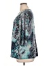 Southern Lady Teal 3/4 Sleeve Blouse Size XL - photo 5