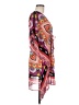 Bleu Rod Beattie 100% Polyester Purple Poncho Size M - photo 4