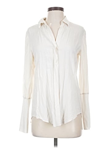 Theory Long Sleeve Blouse (view 1)