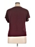 Unbranded Burgundy Short Sleeve Top Size XL - photo 2