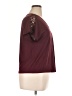 Unbranded Burgundy Short Sleeve Top Size XL - photo 4