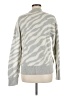 Everlane Animal Print Silver Pullover Sweater Size M - photo 2