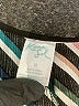 Kona Sol 100% Polyester Stripes Black Short Sleeve Blouse Size M - photo 7
