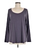 Athleta Purple Gray 3/4 Sleeve T-Shirt Size M - photo 1