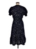Shein 100% Polyester Polka Dots Blue Casual Dress Size 8 - 10 - photo 2