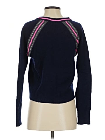 Aqua Cashmere Pullover Sweater (view 2)