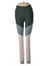 Outdoor Voices Color Block Green Active Pants Size S - photo 2