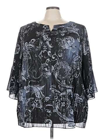 Just My Size 3/4 Sleeve T-Shirt (view 1)