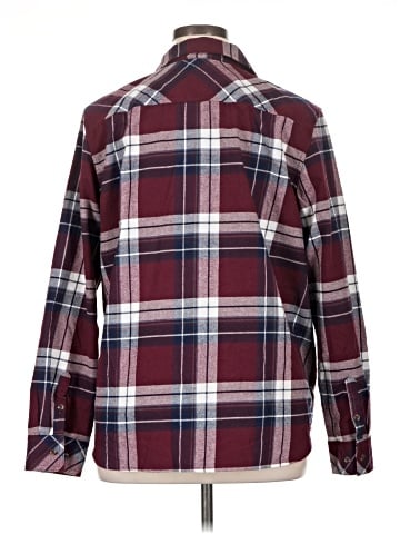 Natural Reflections Long Sleeve Button-Down Shirt (view 2)